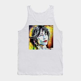 Face of Sophie Marceau Tank Top